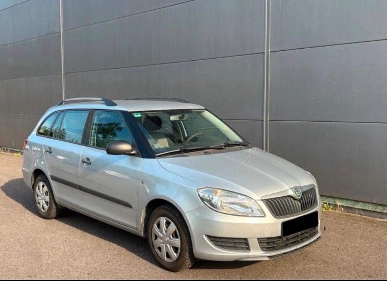 Skoda Fabia 2010 — rear view