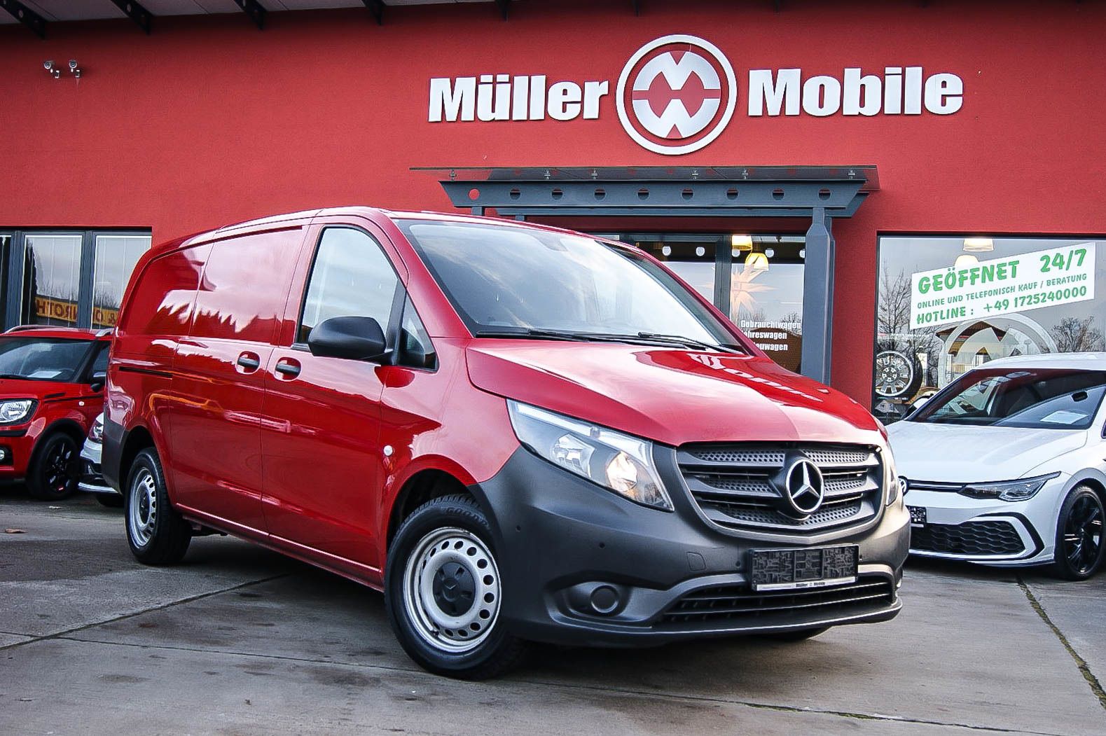 Fahrzeugabbildung Mercedes-Benz Vito 111 Bluetec CDI Kasten lang PARKLENKASSYST