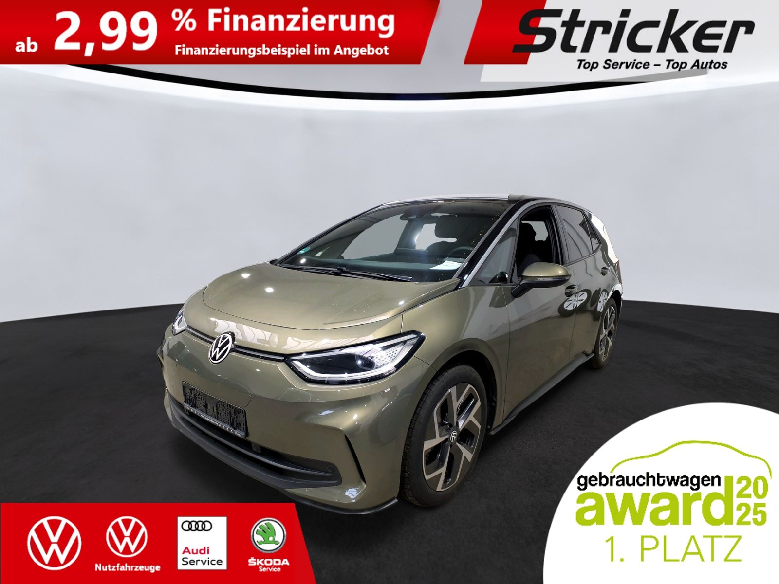 Volkswagen ID.3 Pro 150/58 332,-ohne Anzahlung AHK IQ.Light imagem 3