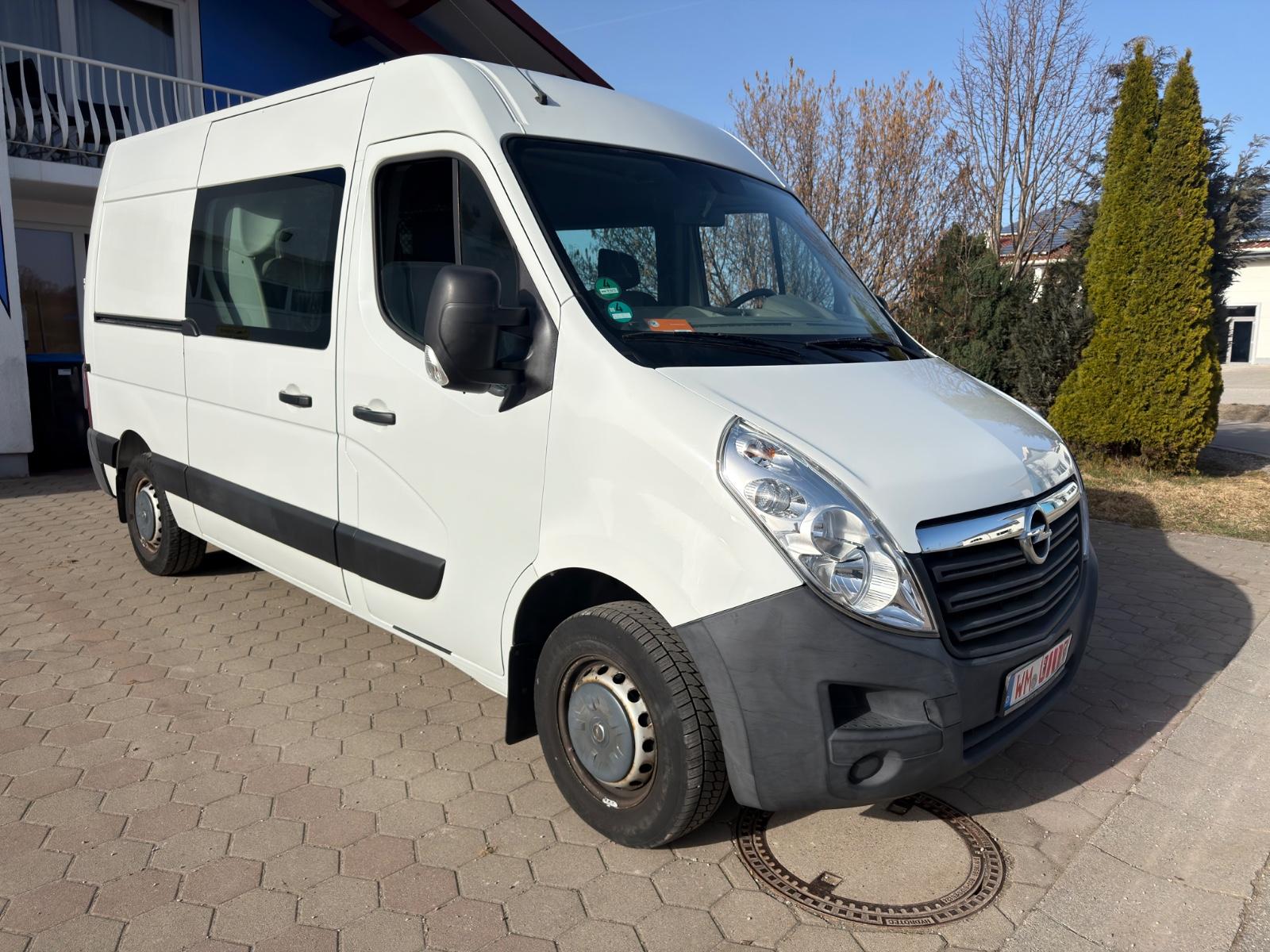 Opel Movano B MIXTO L2H2 3,5t DoKa 7sitzer* AHK*83KM