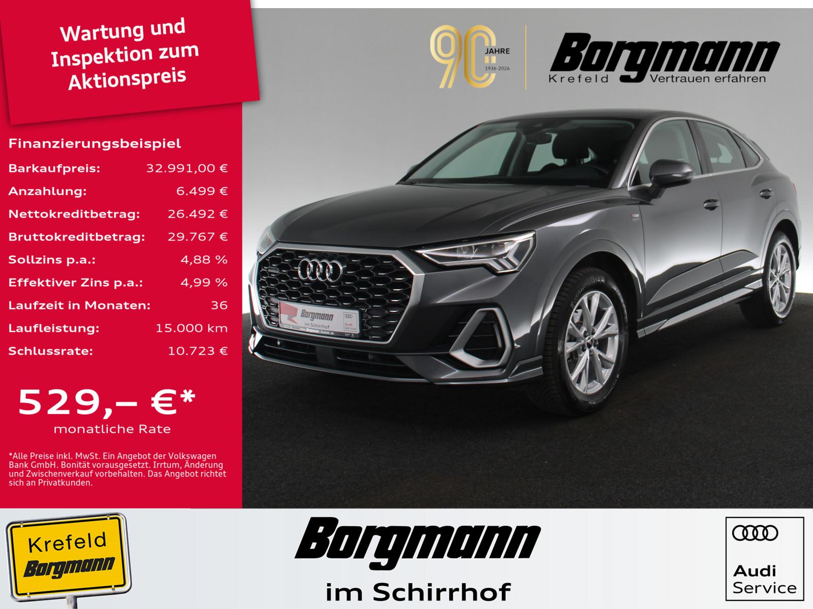 Audi Q3 Sportback 35 TDI quattro S line AHK LED NAVI
