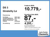 DS Automobiles DS3 Givenchy Le MakeUp LED/KlimaA/HiFiSystem/PDC - schwarze DS Automobiles DS3
