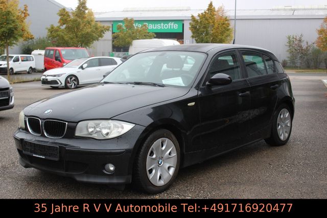 BMW 116i, Klima, Scheckheftgepflegt, TÜV
