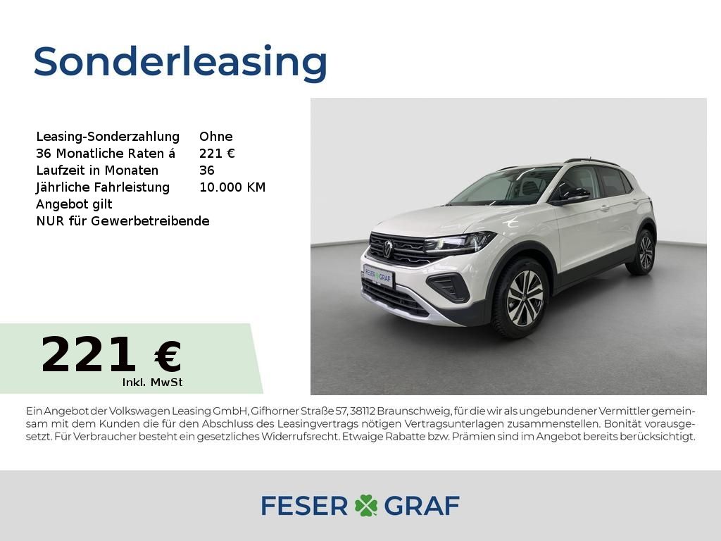 Volkswagen T-Cross ENERGY 1.0 l TSI 116 PS 6-Gang