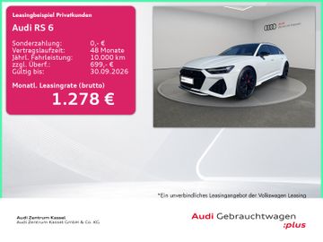 Audi RS 6 Av 4.0 TFSI qu. Laser B&O Pano HuD AHK 360°
