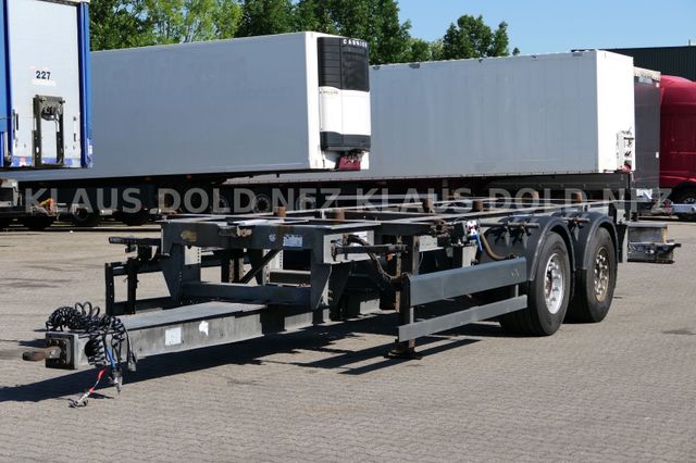 Schmitz Cargobull ZWF 18 Tandem Containerchassi BDF SAF Achsen
