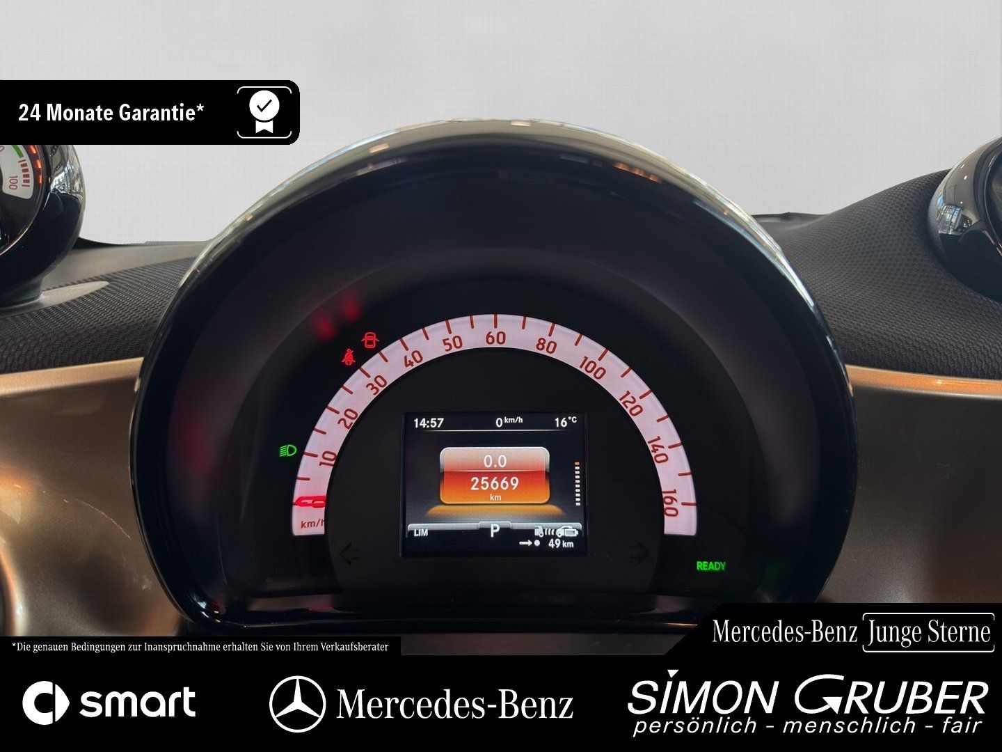 Fahrzeugabbildung Smart Smart EQ Cabrio Exclusive 22KW Lader Winter LED