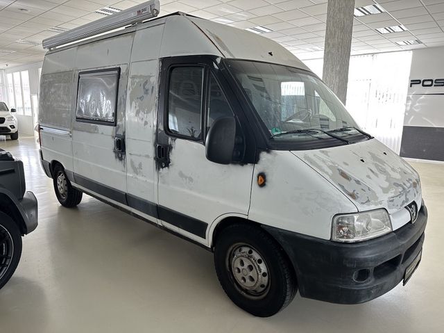 Peugeot Boxer 2.8 TD Wohnmobil Klima Solar Markise