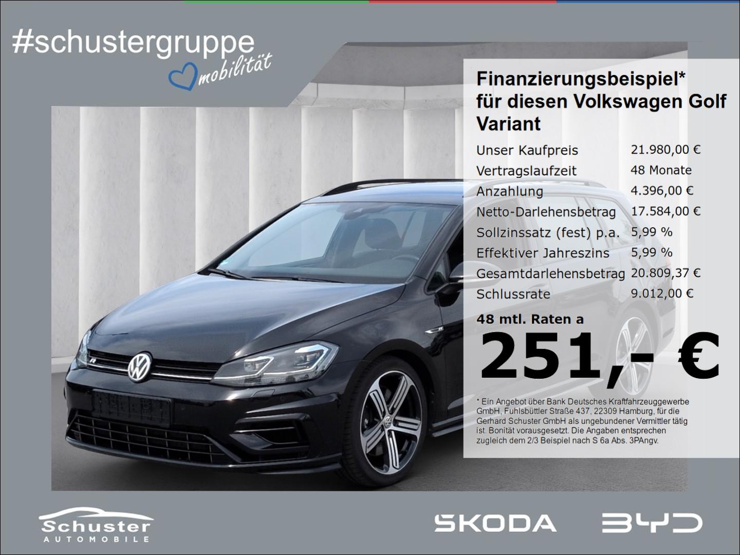 Volkswagen Golf Variant VII R 4Mot 2.0TSI*DSG LED ACC Navi
