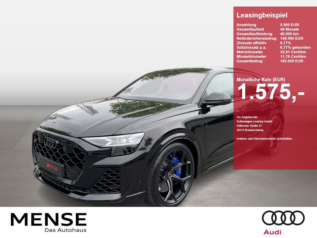 Audi RS Q8 SUV performance 471 kW tiptronic 305km/h