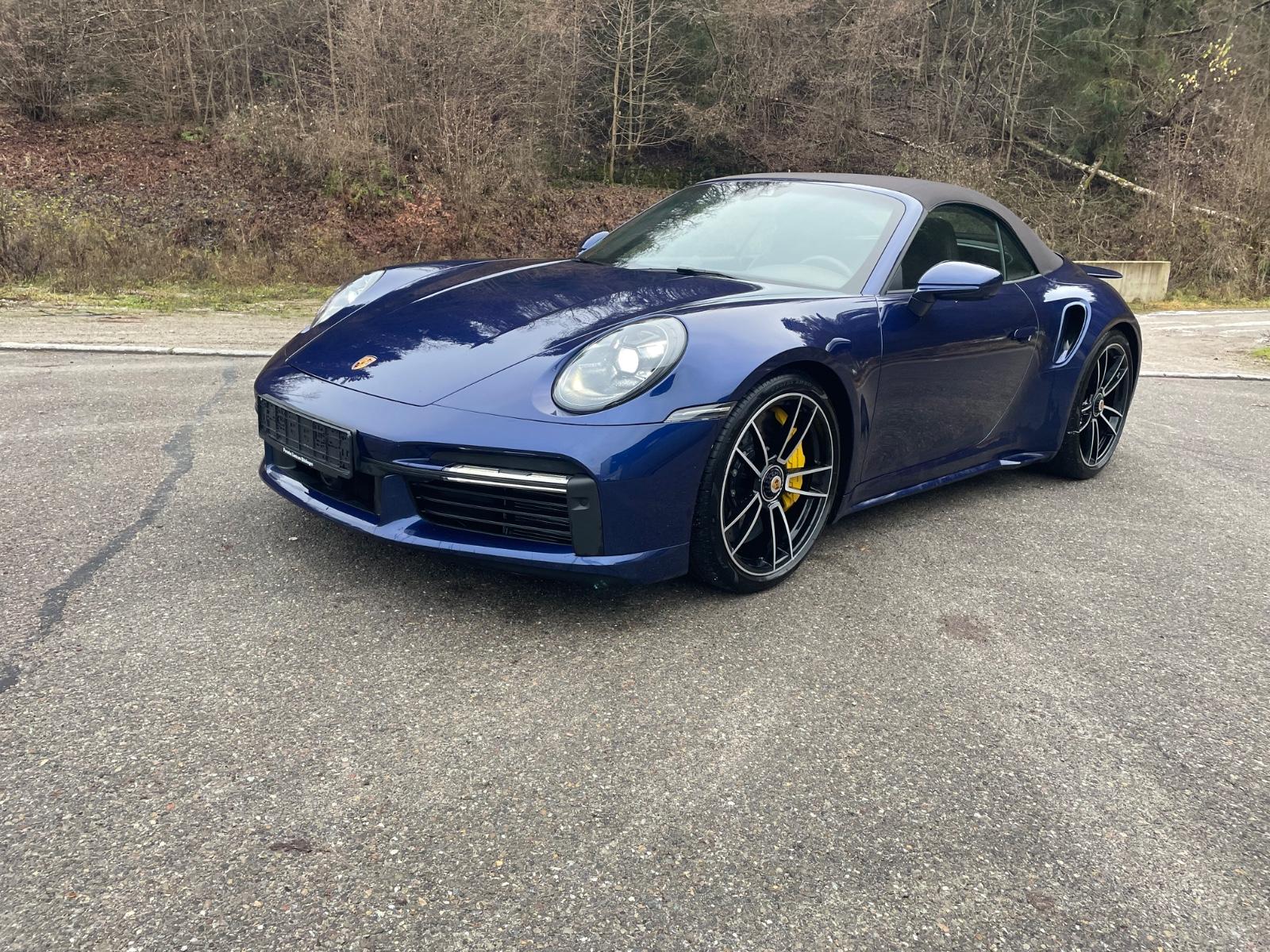 Porsche 992 911 Turbo S Cabriolet 1-Hand S-Heft Approved