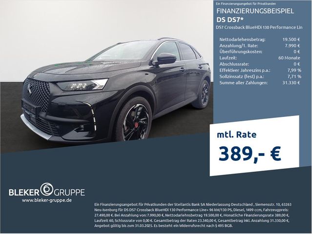 DS Automobiles DS7 Crossback BlueHDi 130 Performance Line+