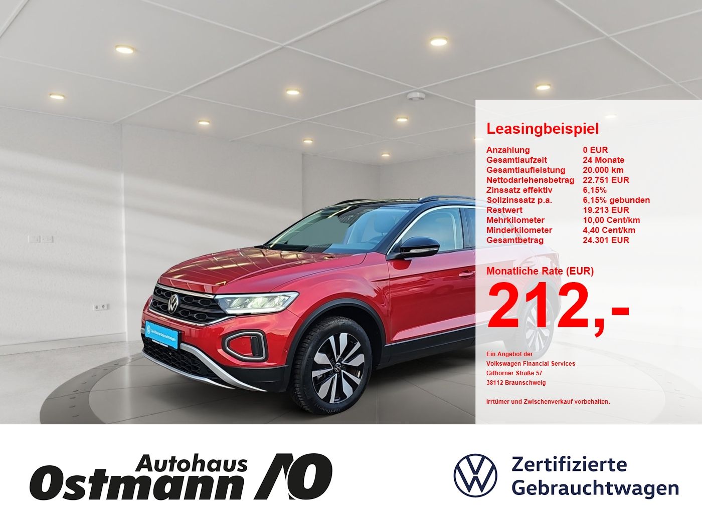 Volkswagen T-Roc 1.0 TSI Goal 2xKlima ACC Facelift KlimaA