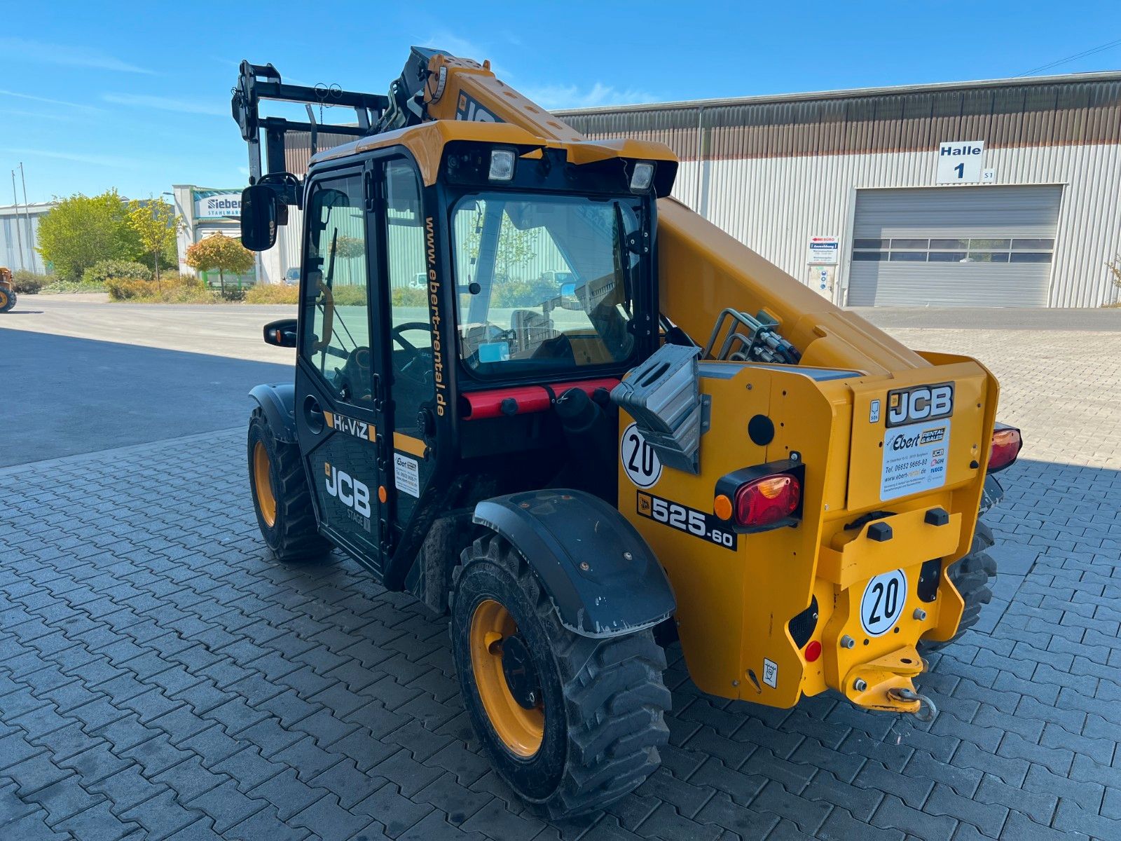 Fahrzeugabbildung JCB 525-60 Teleskop / nur 716h! / 2022 / Gabel