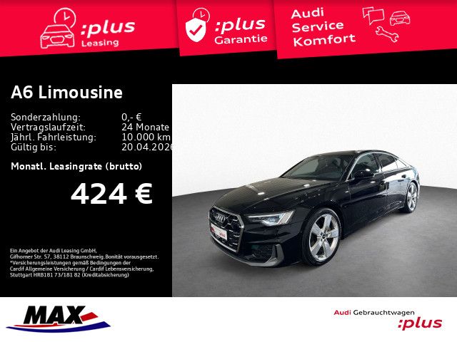 Audi A6 Limousine 50 TDI QUATT S LINE MATRIX+HUD+AHK+