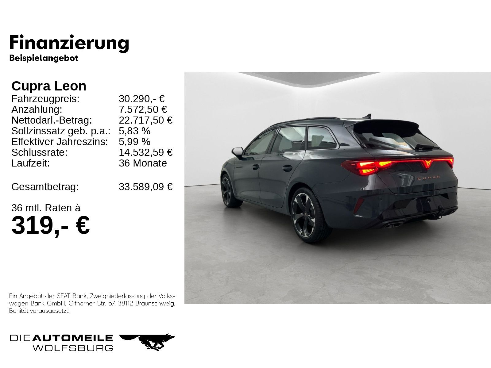 Cupra Leon ST 1.5eTSI DSG 10KM! AHK ACC EDGE foto 2