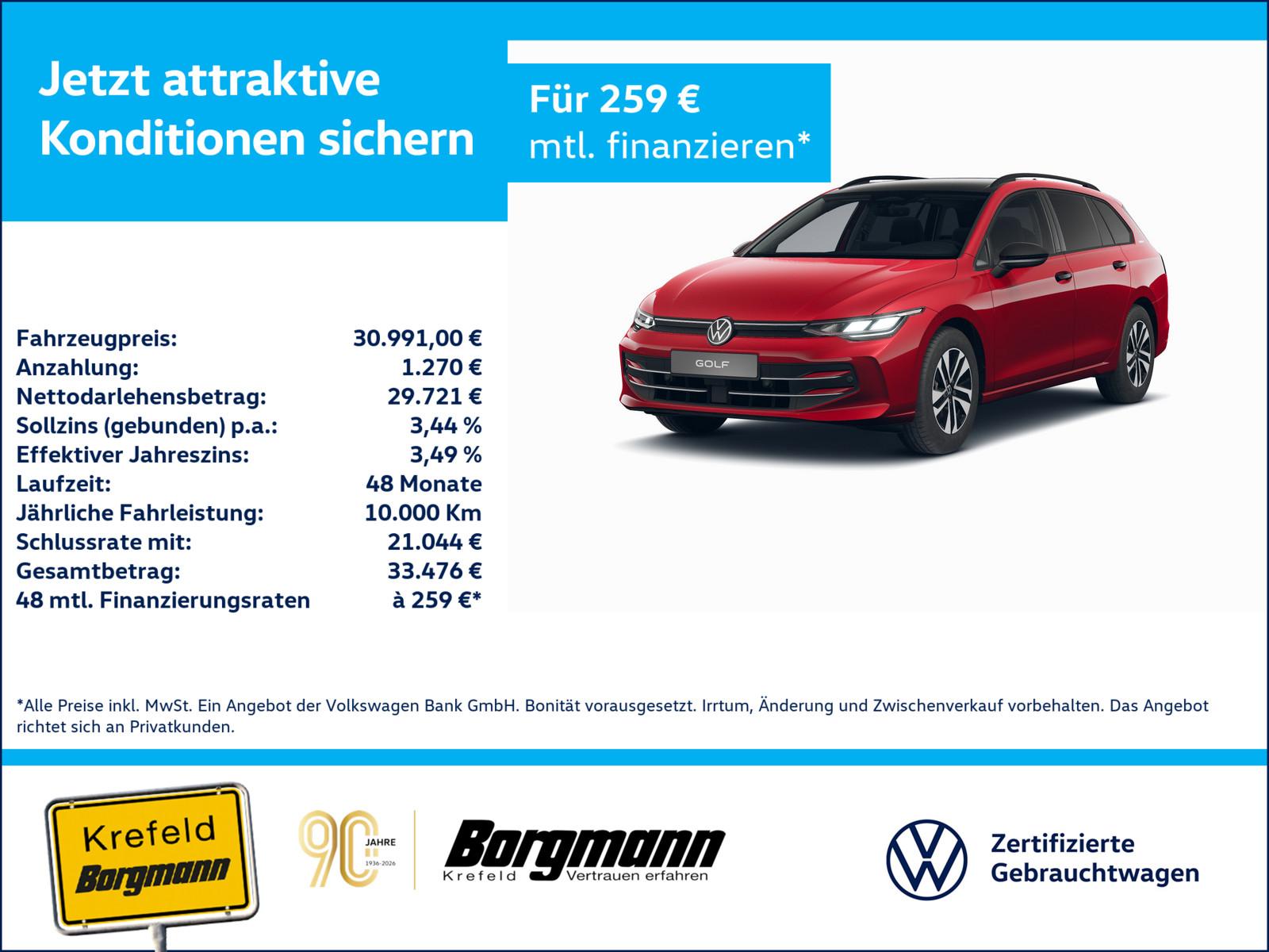 Volkswagen Golf VIII 1.5 eTSI Energy LED ACC NAVI KAMERA