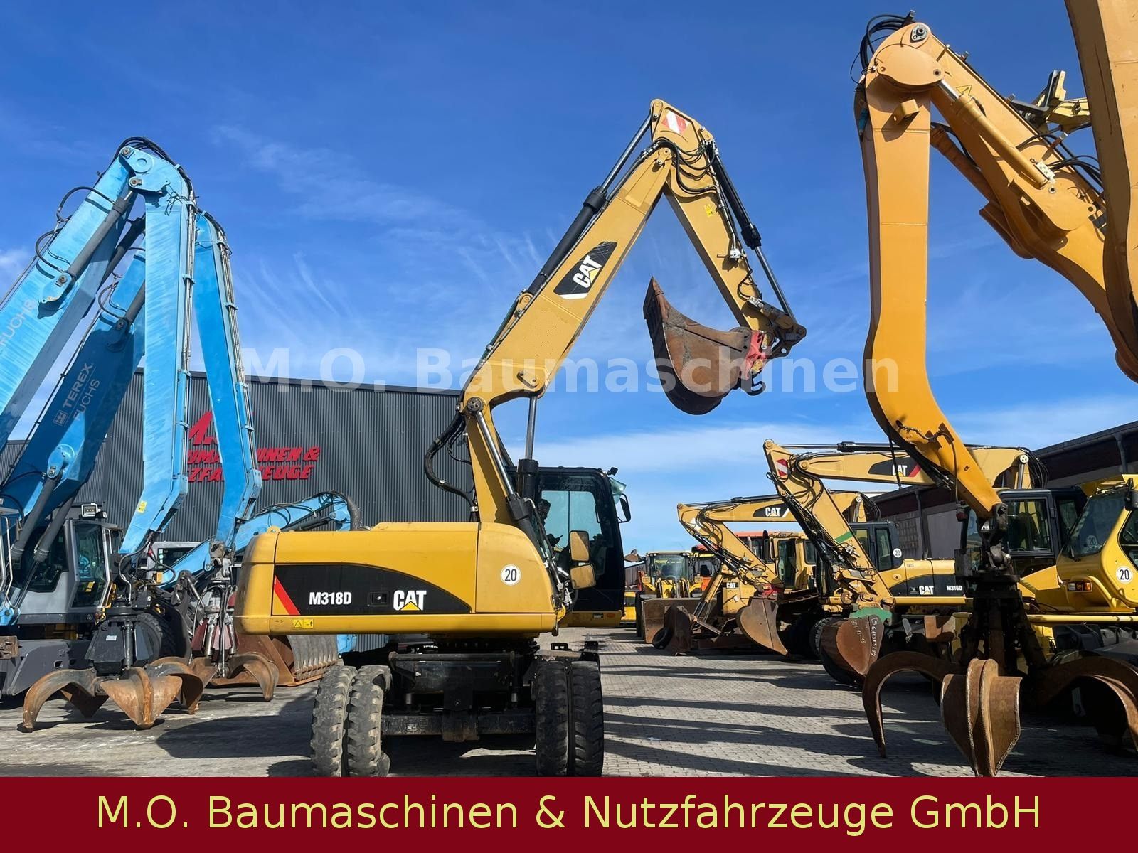 Fahrzeugabbildung CAT M 318 D  / SW /Hammerline / VSA / AC /