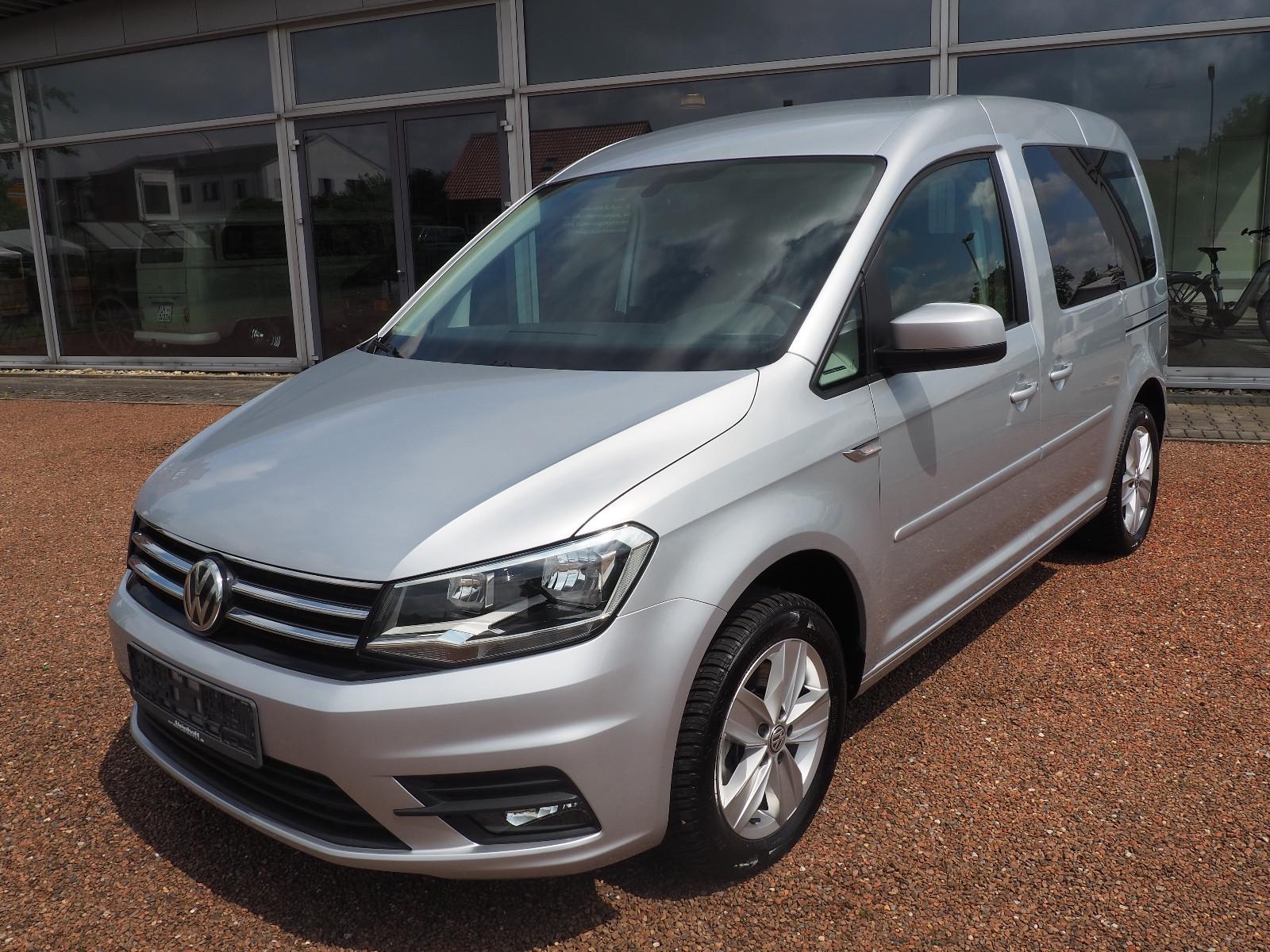 Volkswagen Caddy DSG Rollstuhlrampe + Einzugswinde + Navi