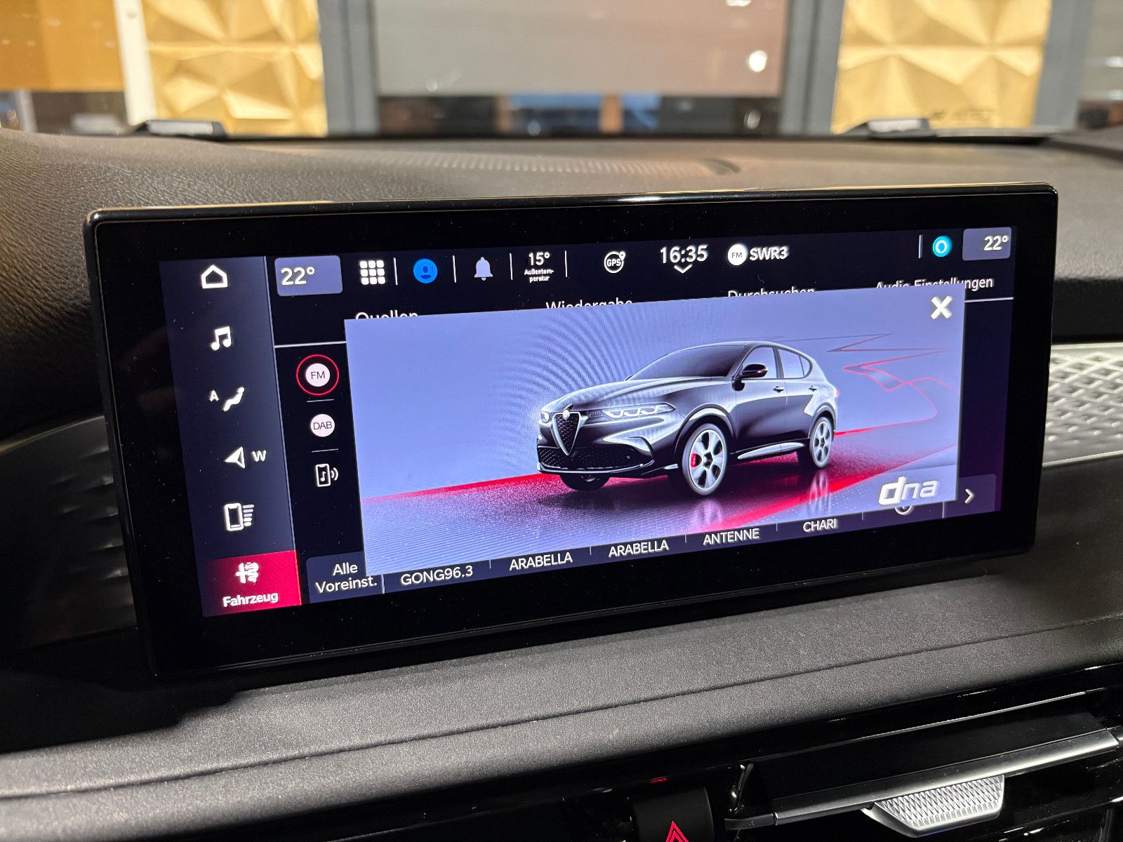 Fahrzeugabbildung Alfa Romeo Tonale Sprint/APPLE/NAVI/ACC/PDC/SPURHALTE/KLIMA