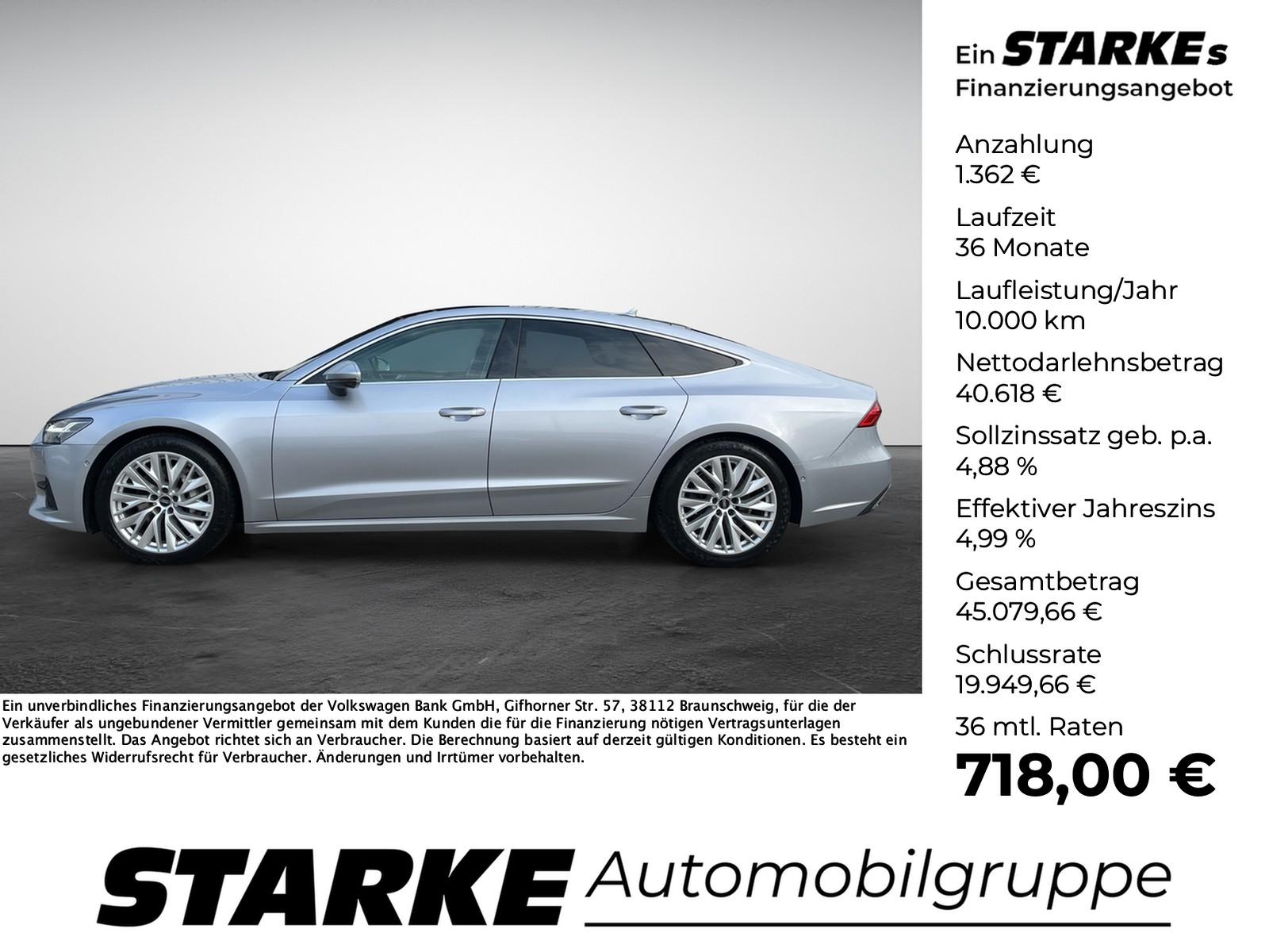 Audi A7 Sportback 50 TDI quattro tiptronic  HeadUp Pa