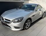 Mercedes-Benz SLC 200 *TOP*9-Gang*Orig.62t km*Airscarf*LED*Nav - Mercedes-Benz SLC-Class: Silber