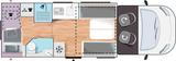 Challenger Teilintegriert Break Edition 380 |4.1t |Hubbett - Challenger Etagenbett Neu