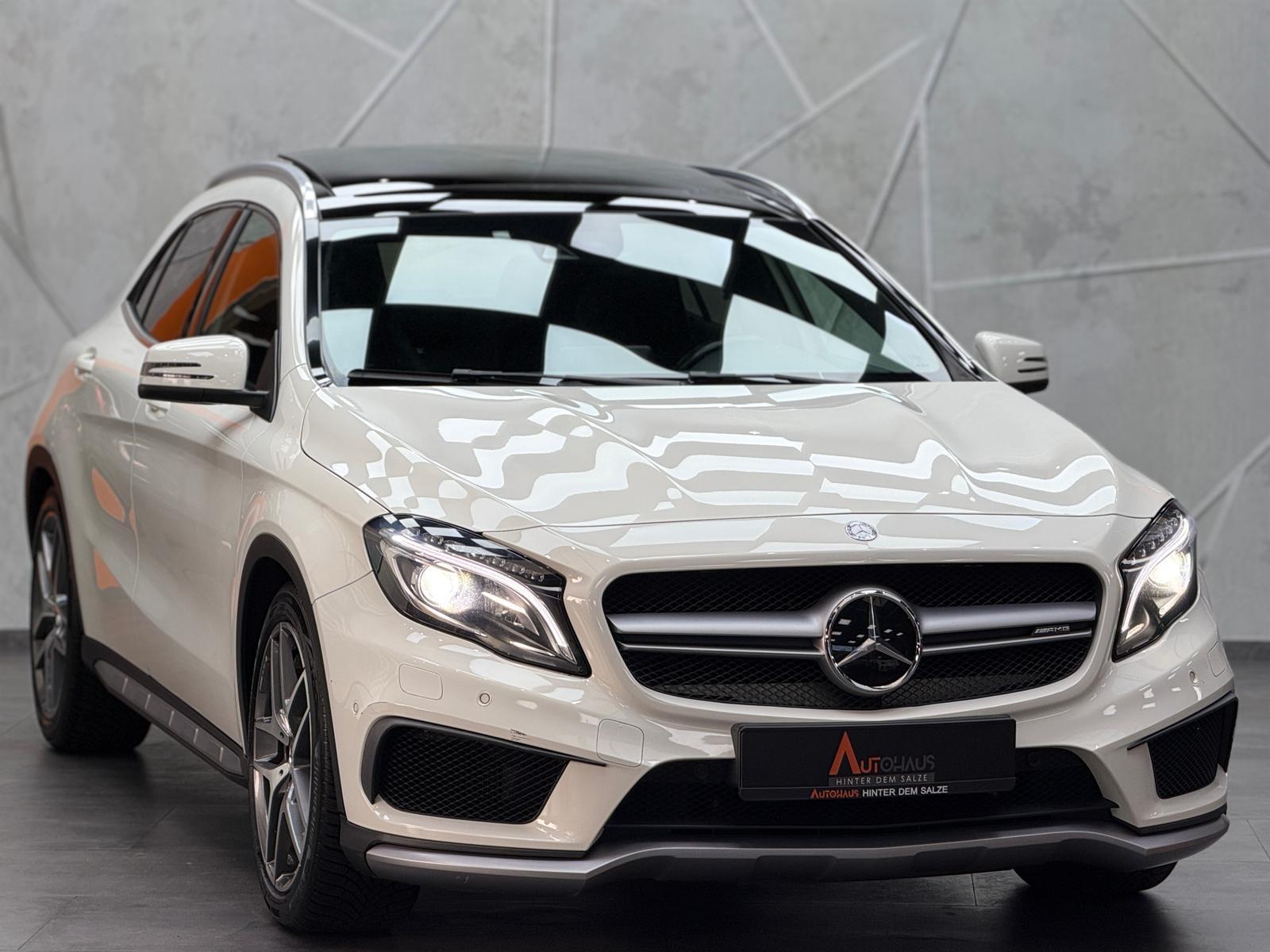 Mercedes-Benz GLA 45 AMG 4Matic |PANO|KAM|BI-XEN|MEM|WHITE|LM
