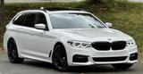 BMW 530d Touring xDrive MSport ACC Pano HuD Voll - : Weiß, Vollleder