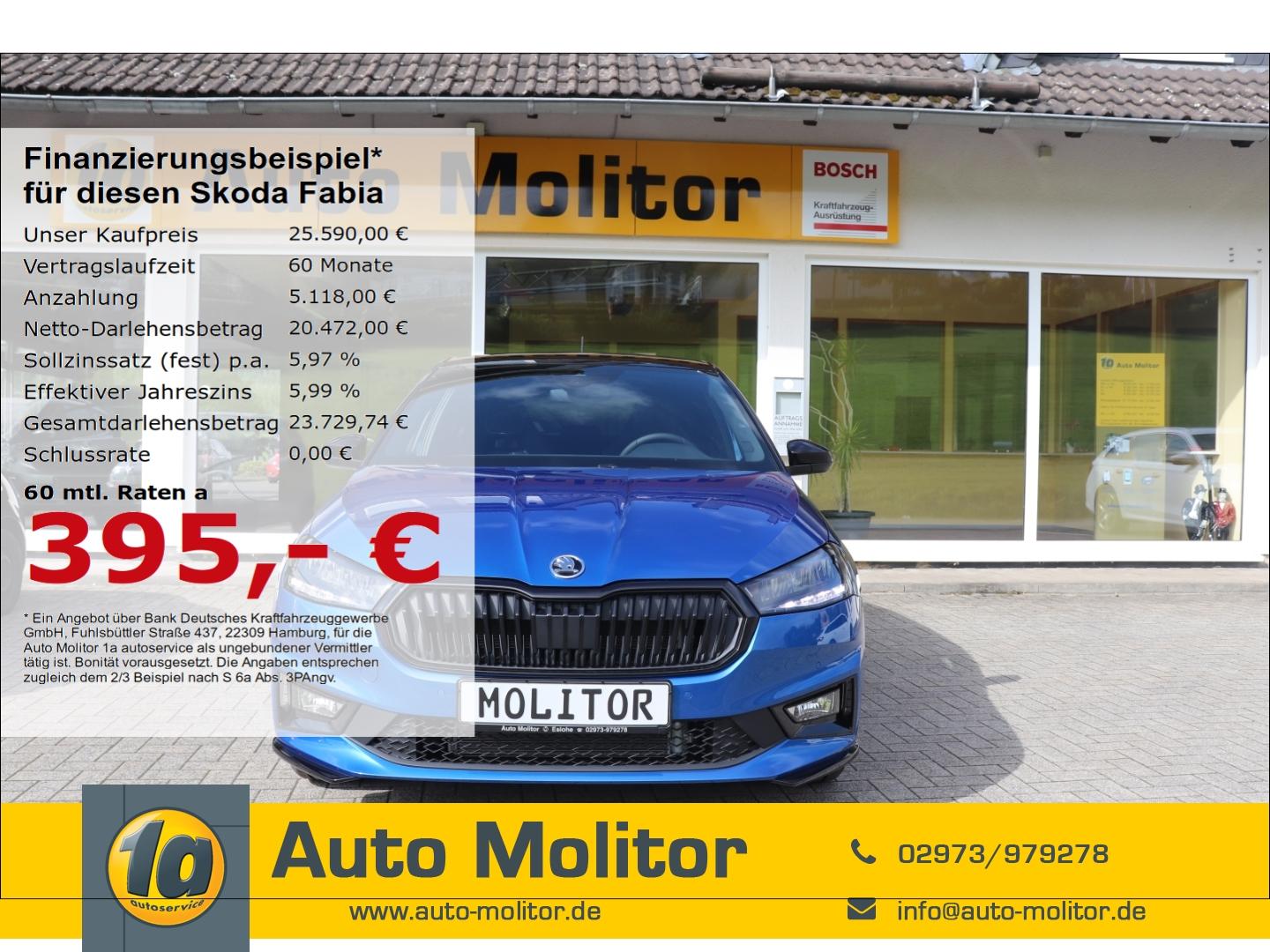 Skoda Fabia Monte Carlo 1.5 TSI LED Apple CarPlay Andr