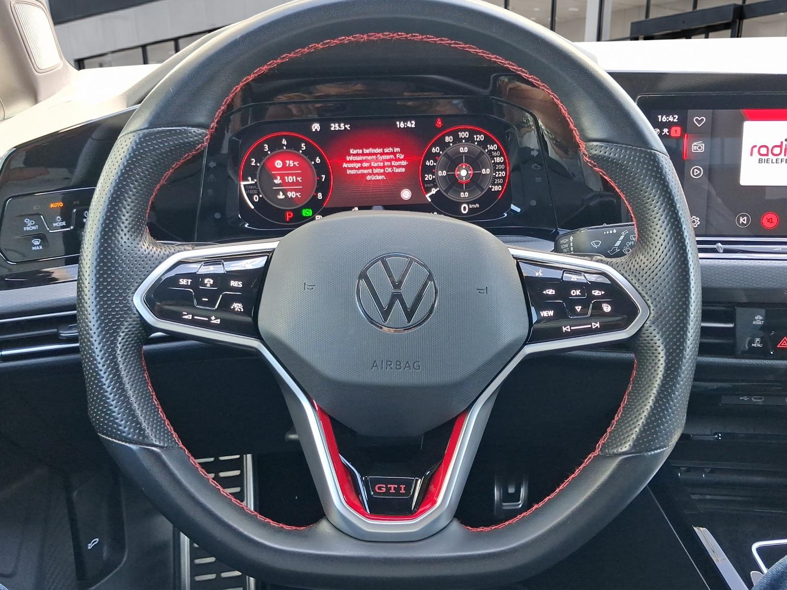 Volkswagen Golf VIII 2.0 l TSI DSG GTI Lane-Assist, LED plu, миниатюра 7