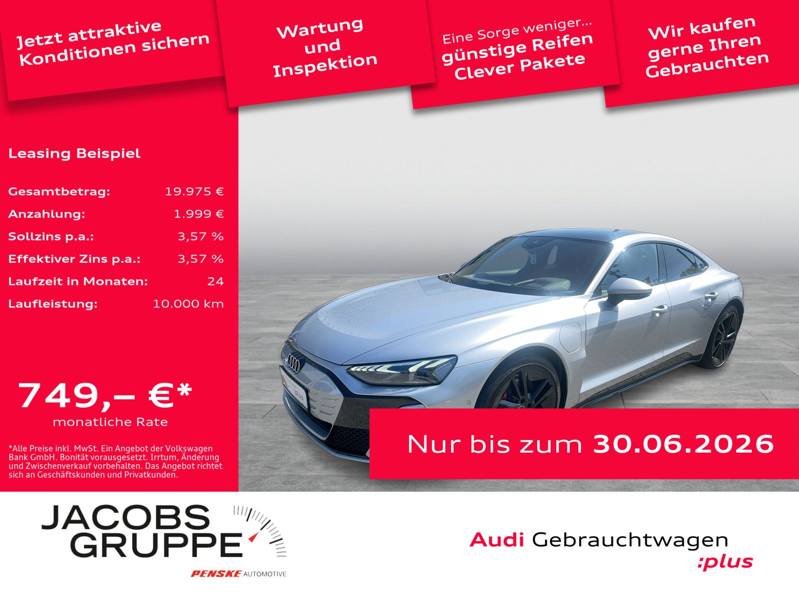 Audi e-tron GT S qu. Black/Facelift/S-Sitze/Pano/Lase