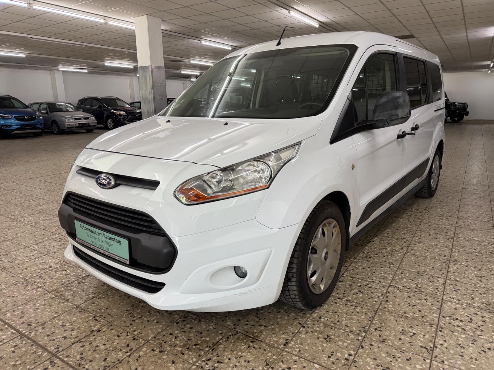Ford Transit Connect/5Sitzer/Lang/Klima/AHK/Euro5