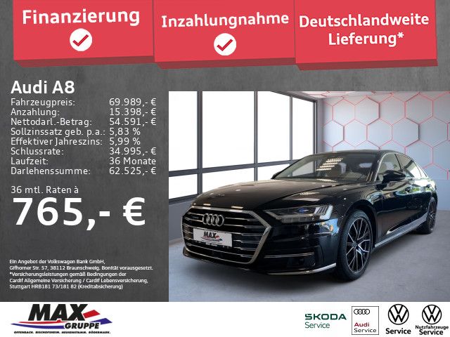 A8 Lang 50 TDI QUATTRO MATRIX+KAMERA+PAN+B&O+HUD