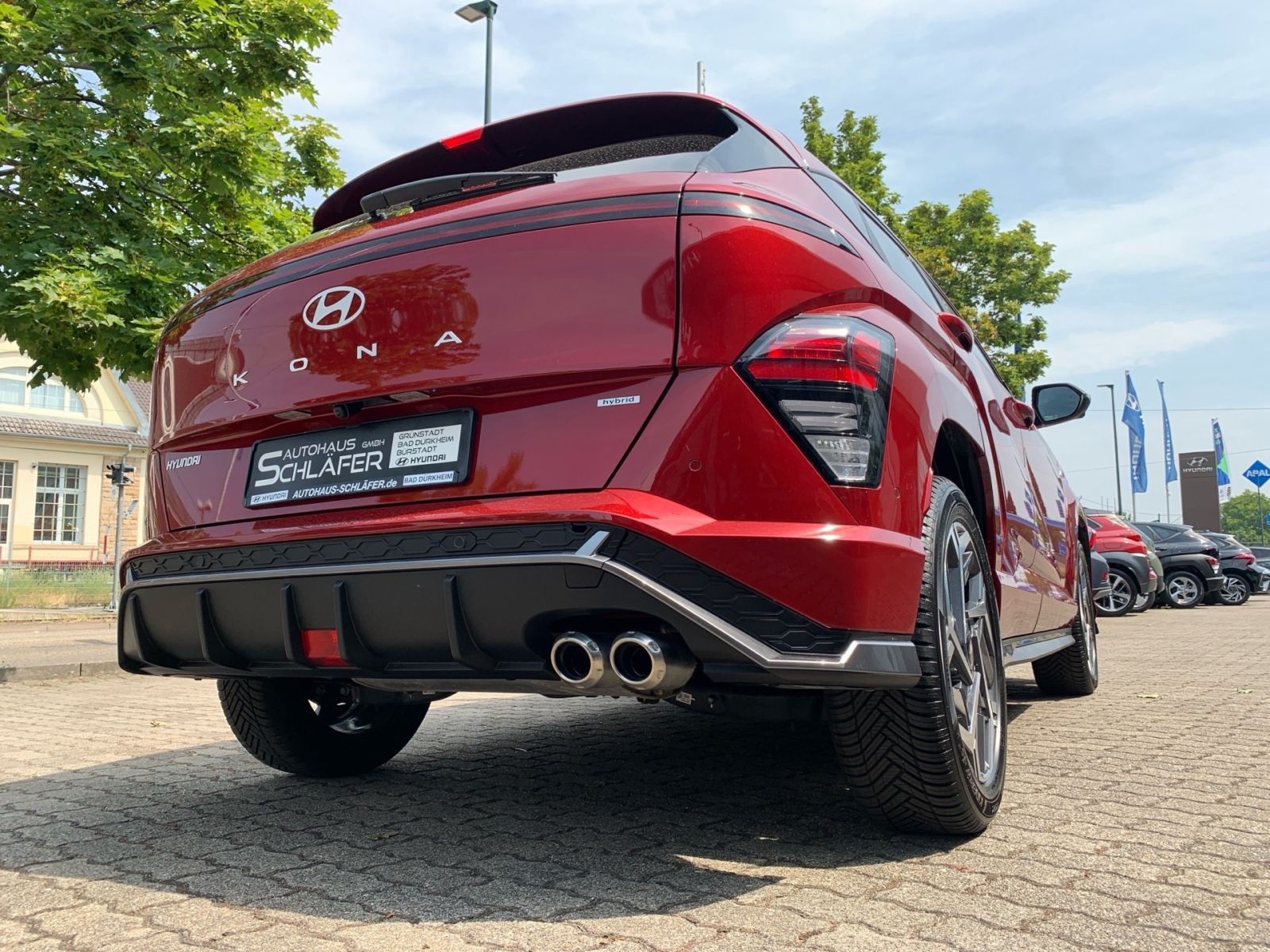 Fahrzeugabbildung Hyundai KONA 1.6 GDI N Line Hybrid Ultimate-Pak. 360Grad