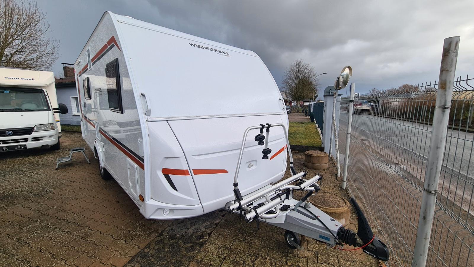 Weinsberg CaraOne 500FDK mit Klimaanlage und Fahrradträger