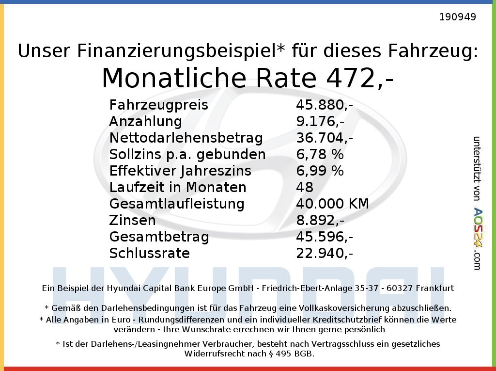 Fahrzeugabbildung Hyundai SANTA FE HEV SIGNATURE Komfort-P Tech-P Glasdach