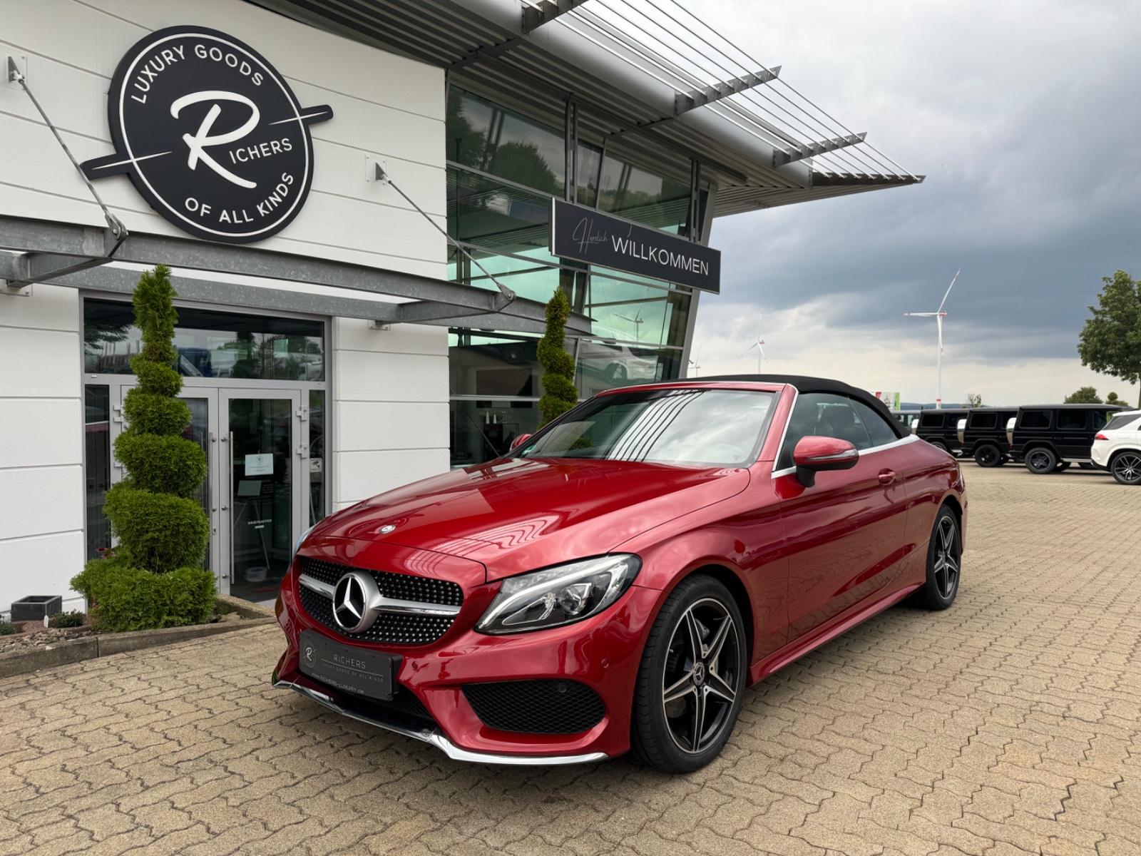 Mercedes-Benz C -Klasse Cabrio 180 AMG LINE | Sonderlackierung
