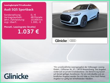 Audi Leasingangebot: Audi SQ5 Sportback TFSI AHK Pano LED LM 21" B&O 360°