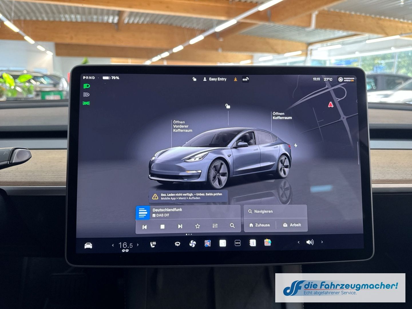 Fahrzeugabbildung Tesla Model 3 RWD Soundsystem ACC El. Heckklappe WLAN