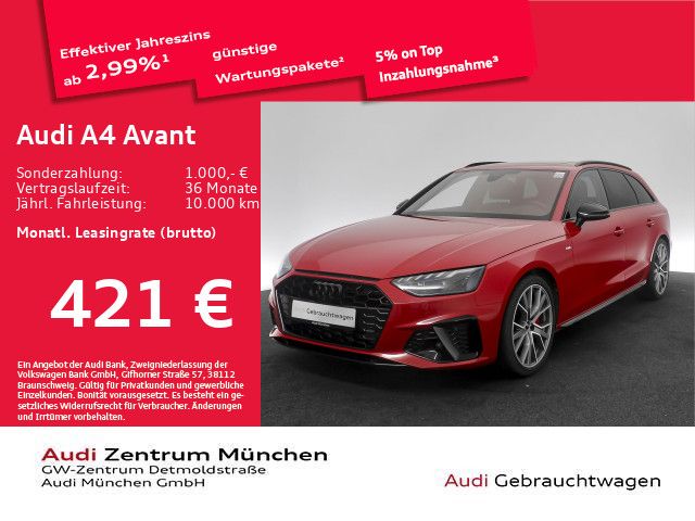Audi A4 Avant 40 TFSI S tronic S line competition Pan
