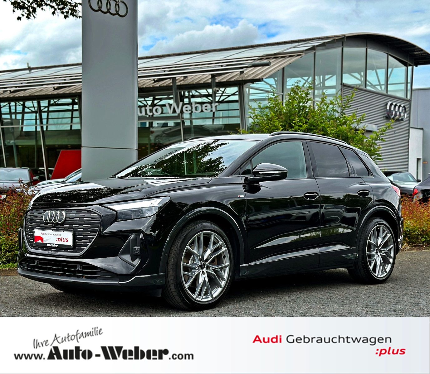 Audi Q4 e-tron 50 qu S LINE HuD KAMERA WÄRMEPUMPE NAV
