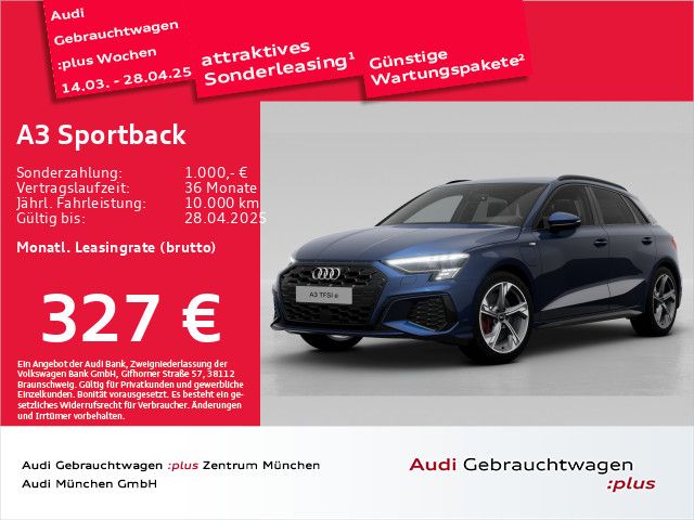 Audi A3 Sportback 45 TFSI e S tronic S line ACC/AHK/V