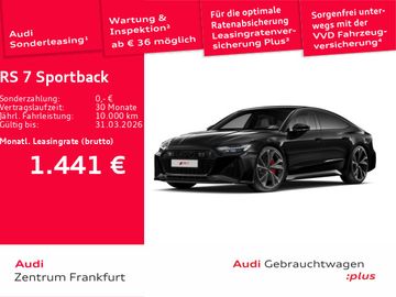 Audi Leasingangebot: Audi RS7 Sportback quattro tiptronic HD Matrix-LED RS