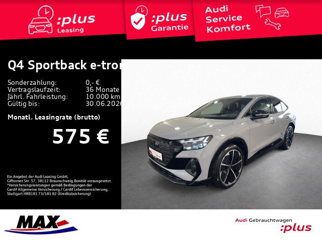 Q4 Sportback e-tron 55 QUATT S LINE MATRIX+AHK+P