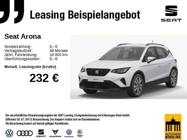 Seat Arona 1.0 TSI Style Edition *NAV*GRA*LED*SHZ*