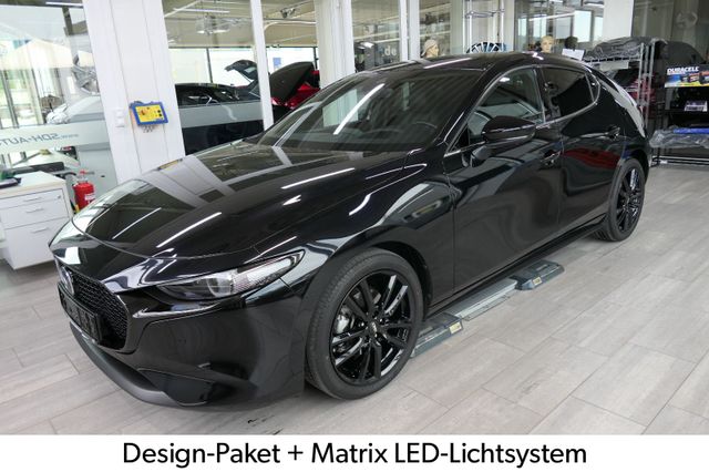 Mazda 3 e-SKYACTIV-X M-Hyb Selection Matrix LED, Leder