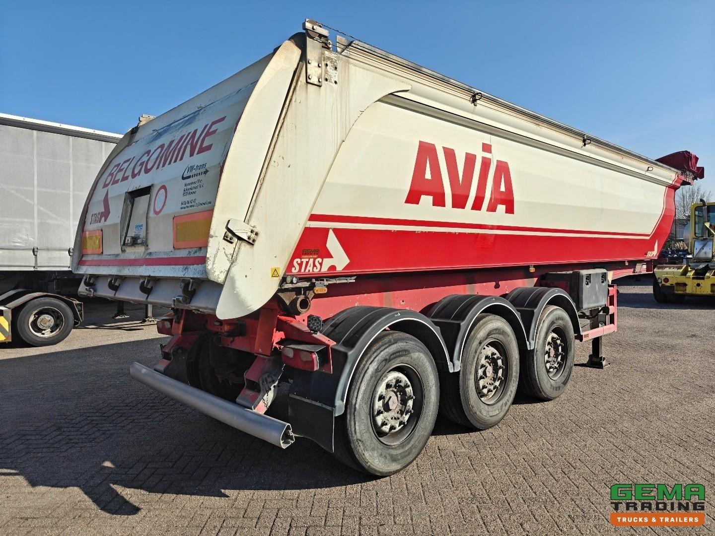 Stas S339CX 3-achsiger Mercedes - 24m3 - Aluminium