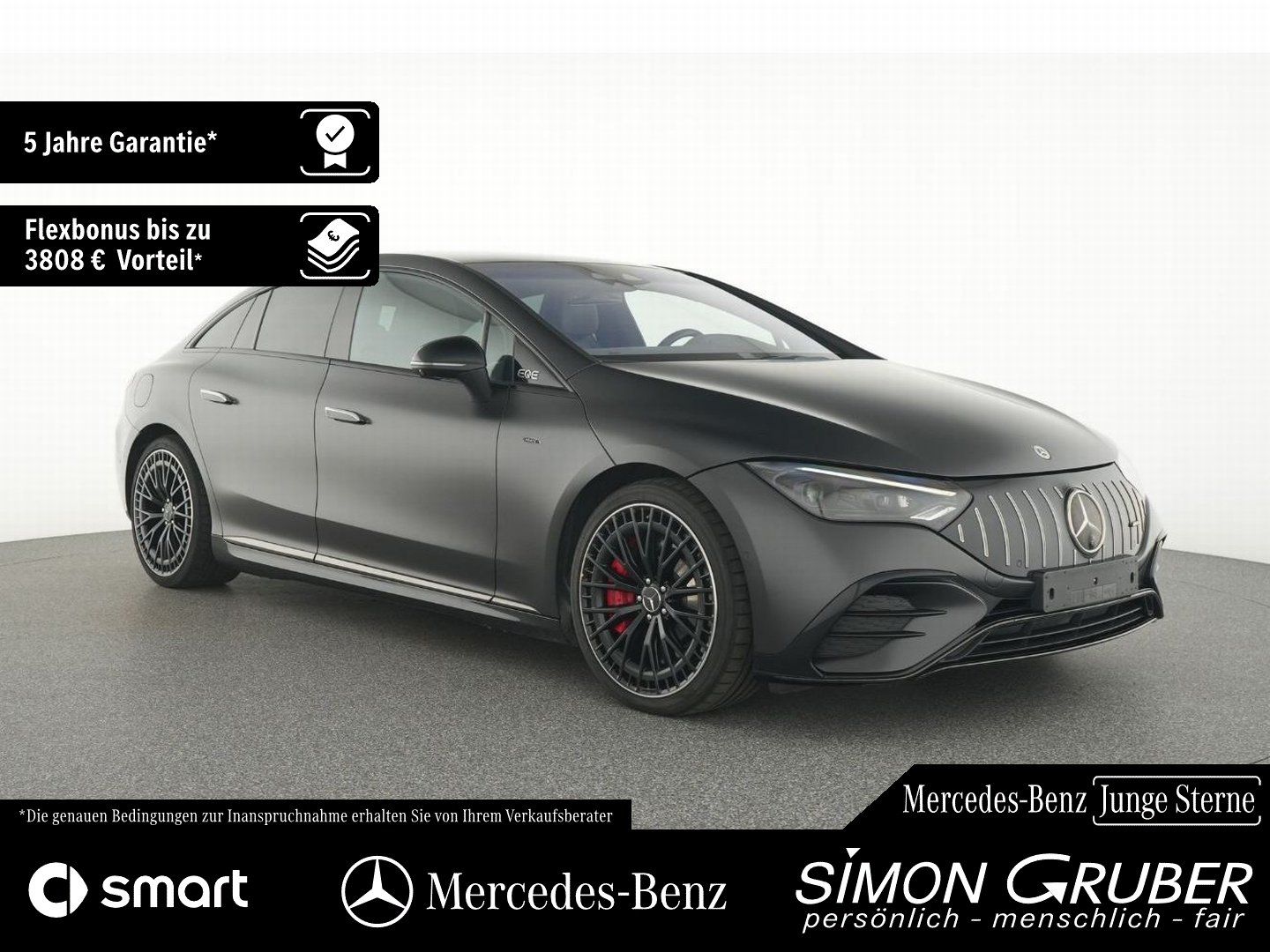 Fahrzeugabbildung Mercedes-Benz EQE 43 4M AMG Pano Hyper Burm Massage Sitzklima