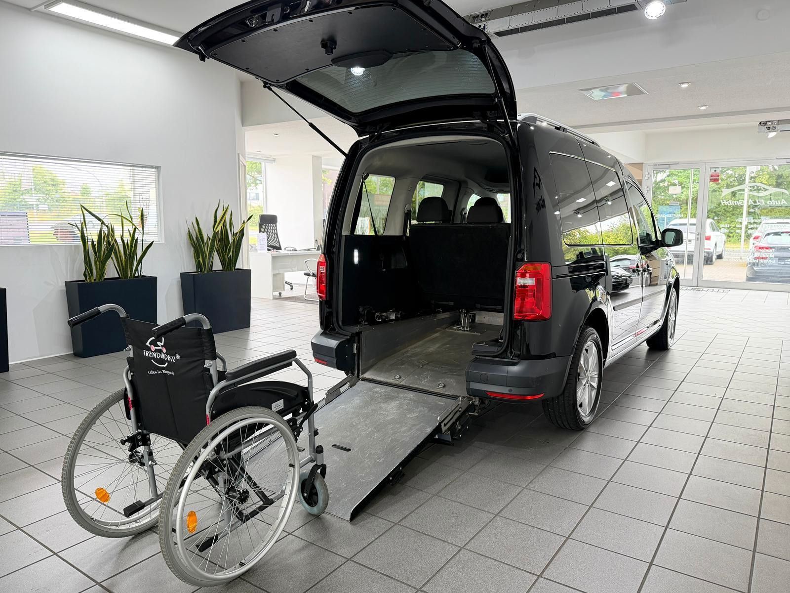 VW Caddy 2.0 TDI DSG Aut. Behindertengerecht-Rampe